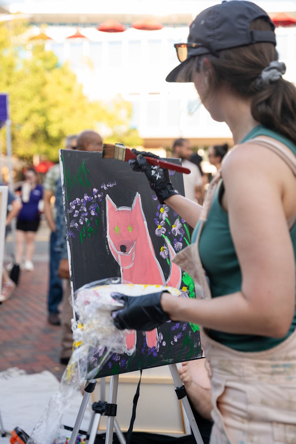 Canvas Clash Piece - neontiger