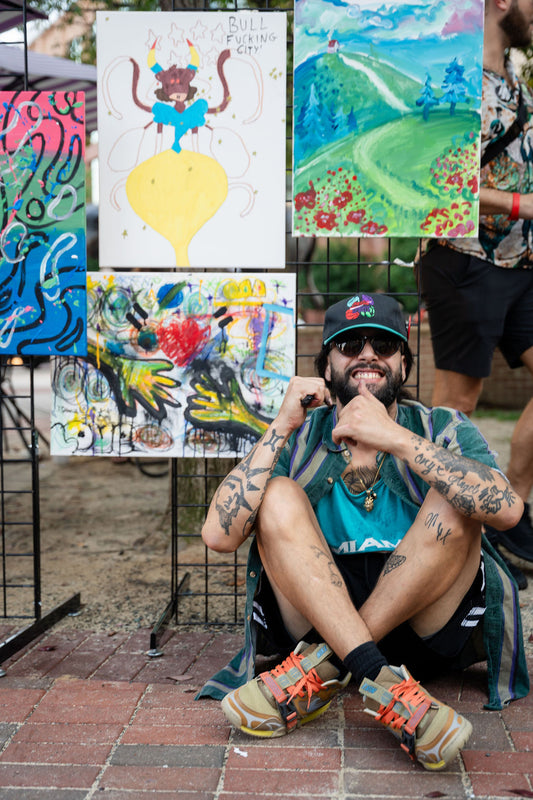 Canvas Clash Piece - William Angel + Zion & Isabella Garcia