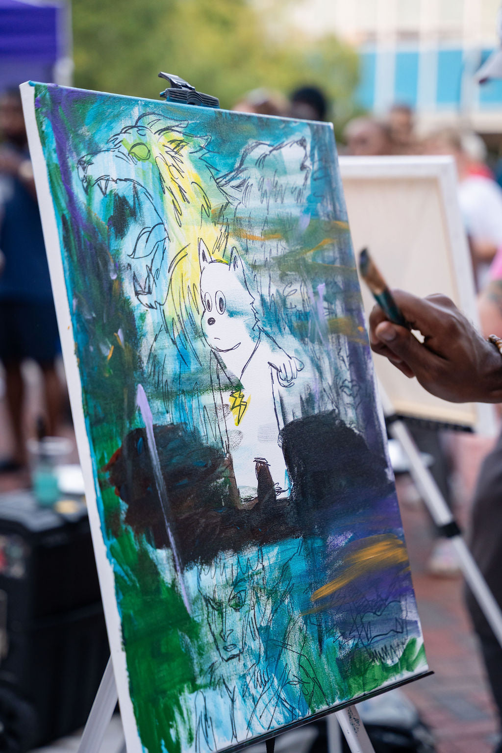 Canvas Clash Piece - Myles Brown