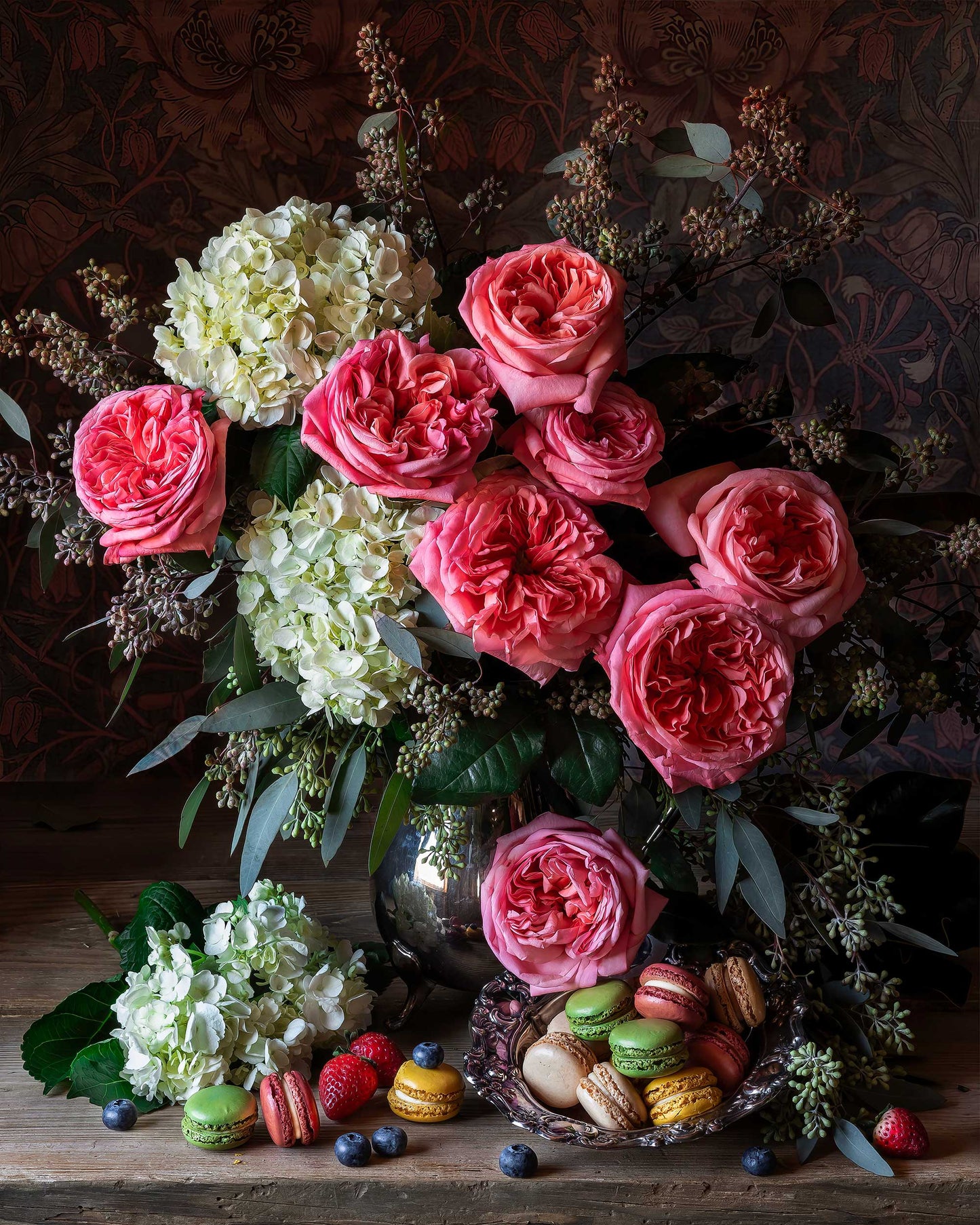 Garden Roses by Yana Slutskaya