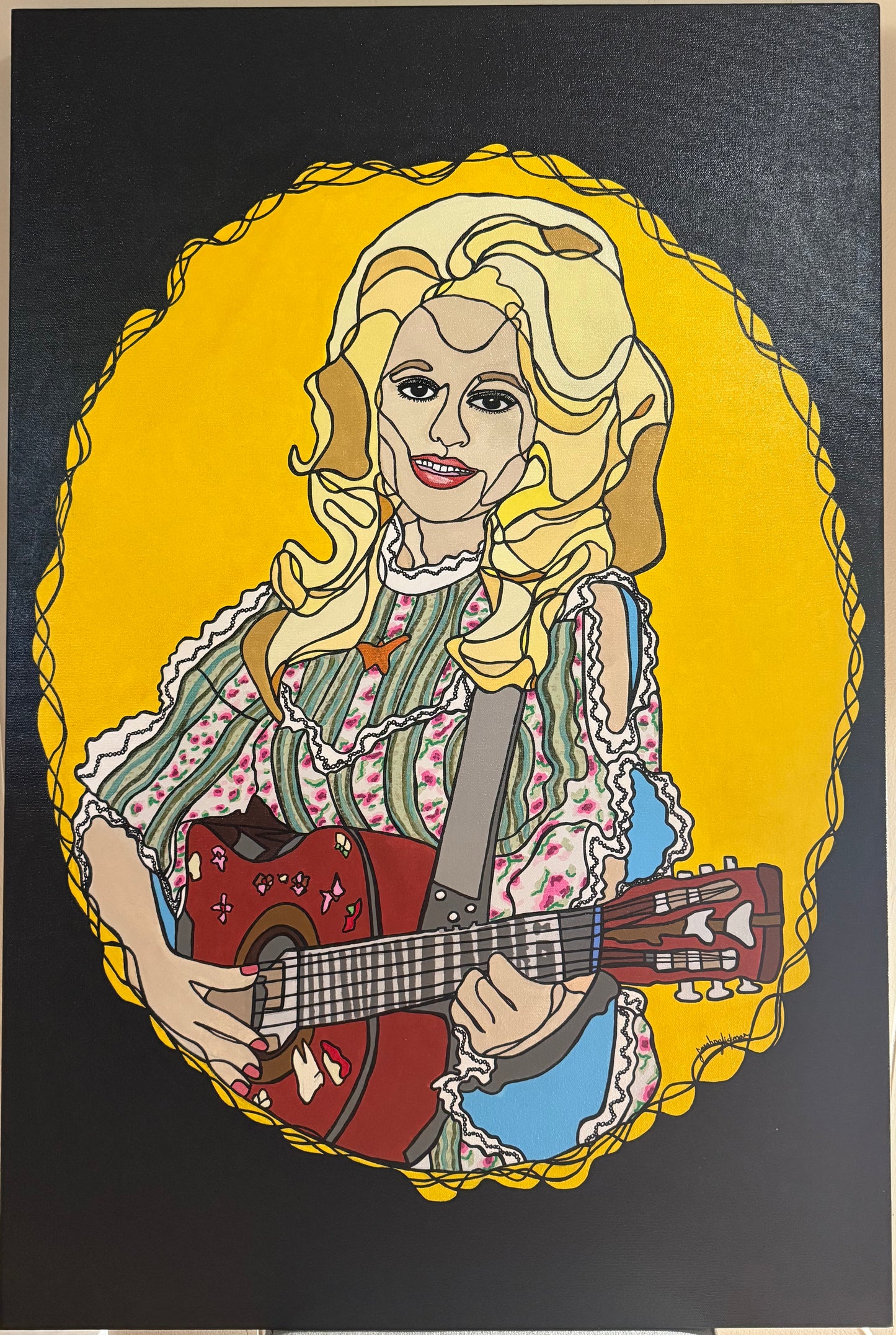 055 - The Legend Herself: A Dolly Parton Forever Stamp. by Sarah Rosa Glickman, Art by SRG