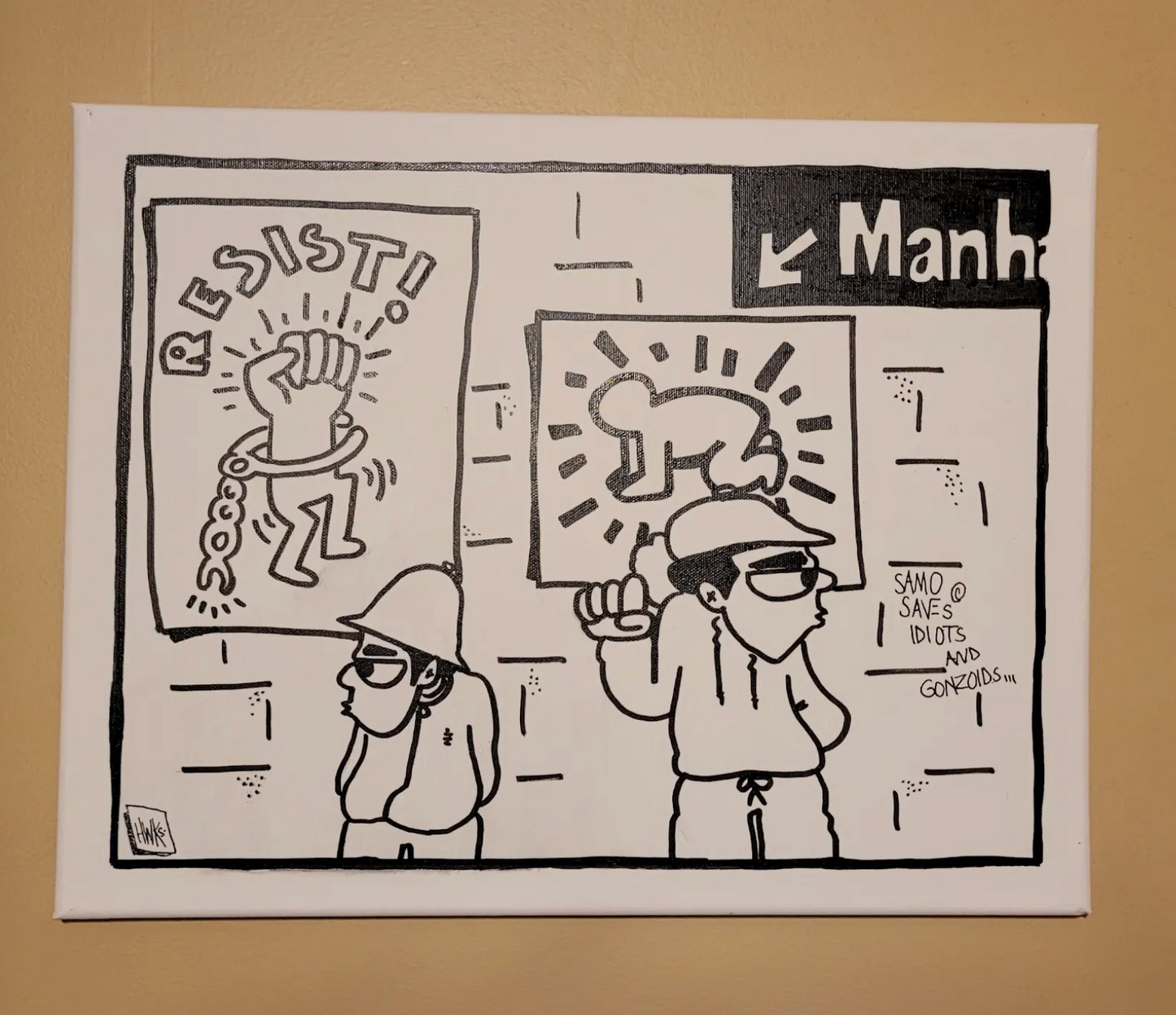 Kool Kids From A Different Era (14x18) by J Hwks