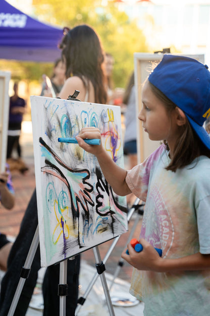 Canvas Clash Piece - William Angel + Zion & Isabella Garcia