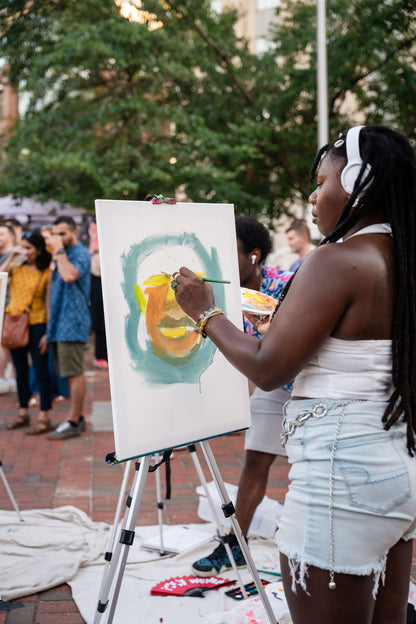 Canvas Clash Piece - Rakīa Jackson