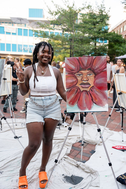 Canvas Clash Piece - Rakīa Jackson