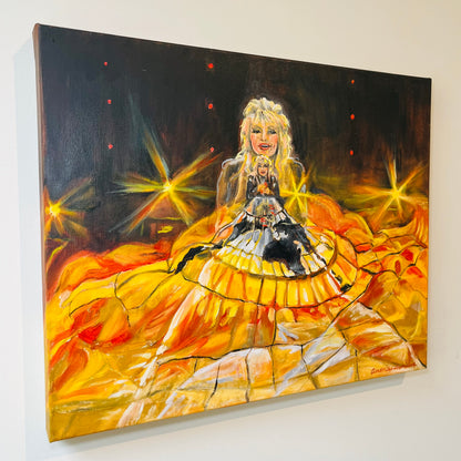 Dolly Singing ‘World on Fire’ by Alison Green Charchar