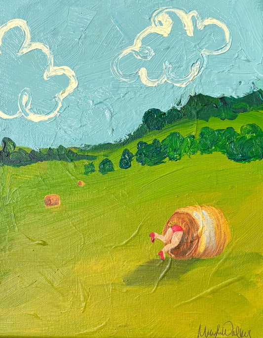 030 - Bimbos in The Hay Bales by McKayla Walker