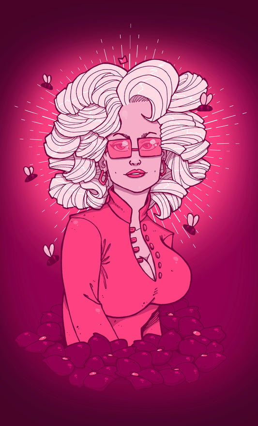 016 - Dolly in pink by E Dixon