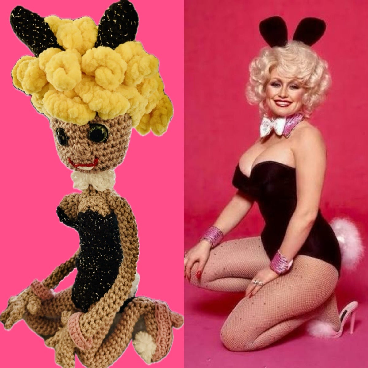 056 - PB Bunny Dolly Crochet by Gemini Goat Crochet